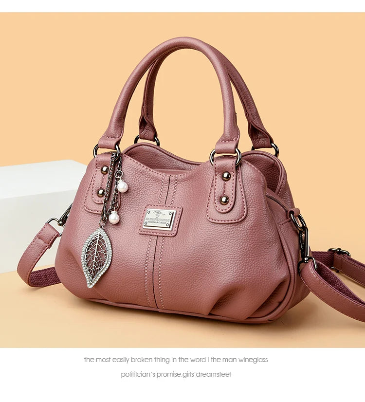 New Design Women's Luxury Tote Bag Purses and Handbags Famous Brands' Shoulder Bags with Chains Decoration Fashion Style