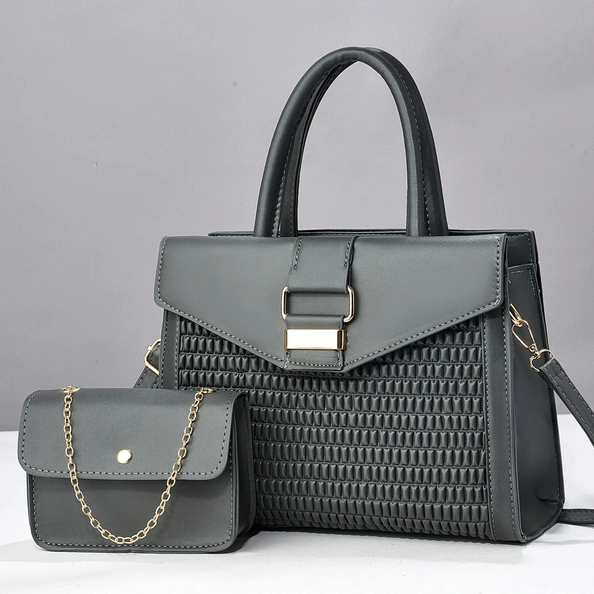 Large Capacity 2Piece Set Luxury Women Crossbody Bags High Quality Handbags and Purses Designer Shoulder Messenger Shopper Sac
