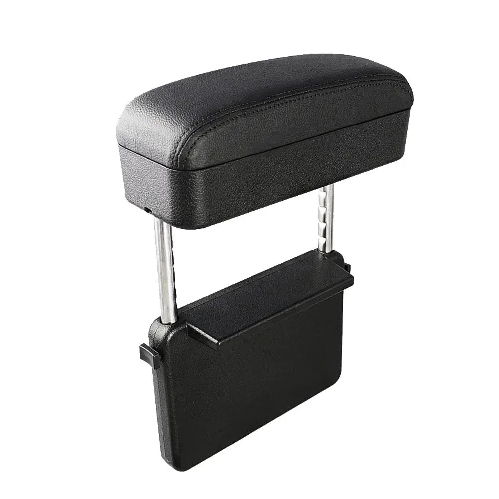 Adjustable Height Center Console Storage Organizer Lifting Mechanism Clamp Design Seat Side Storage Box Multi-functional Storage