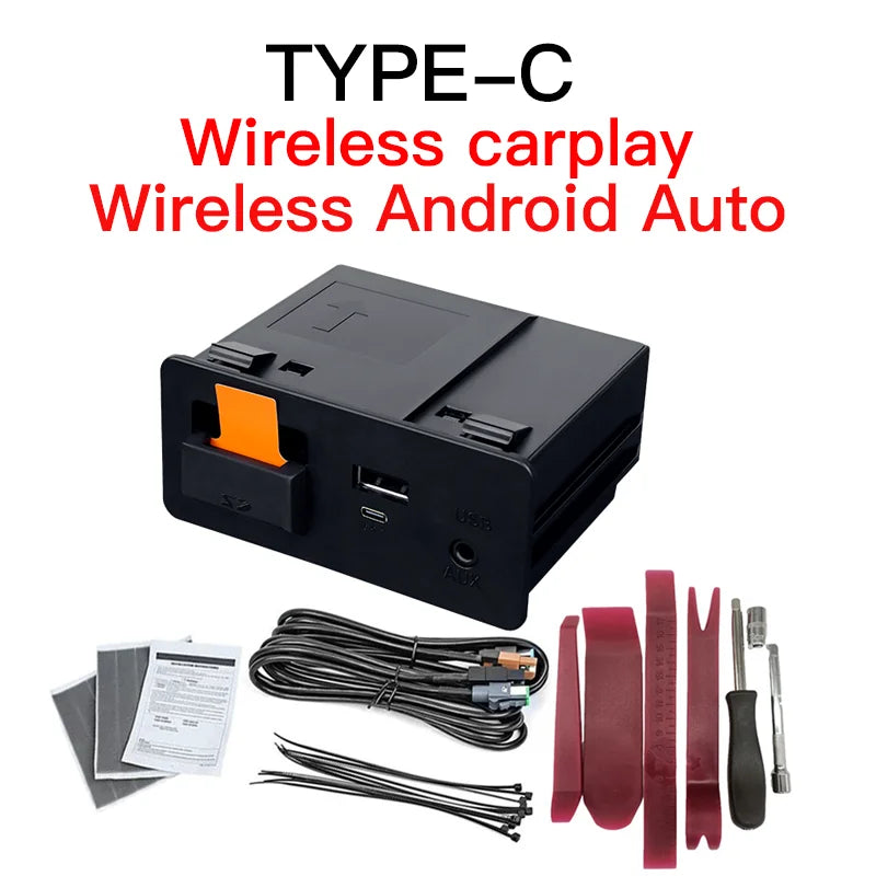 Adaptateur CarPlay Android Auto sans fil de type C, hub UBS, OEM pour Mazda 2, 3, 6, CX3, CX5, CX8, CX9, MX5, kit Demio ata MiTK78669U0C