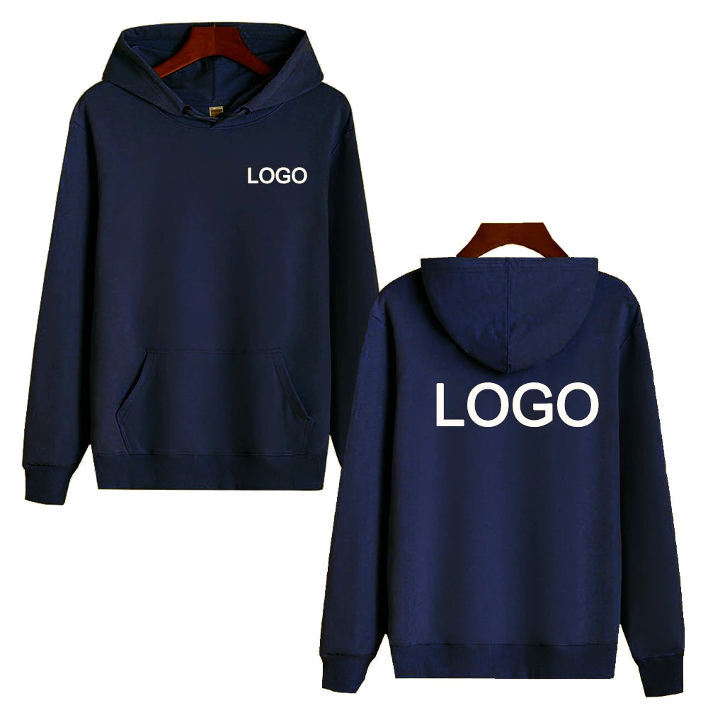 Sweat à capuche 58 % coton de haute qualité, personnalisez votre logo, sweat-shirt de sport à la mode pour hommes, sweat à capuche décontracté de rue pour femmes.