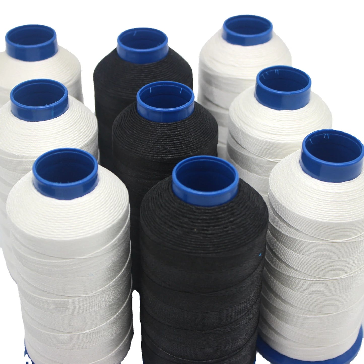 UHWMPE-Fil à coudre UV haute résistance, blanc, noir, résistant à l'usure, résistant à la coupure, résistance à la corrosion, niveau médical