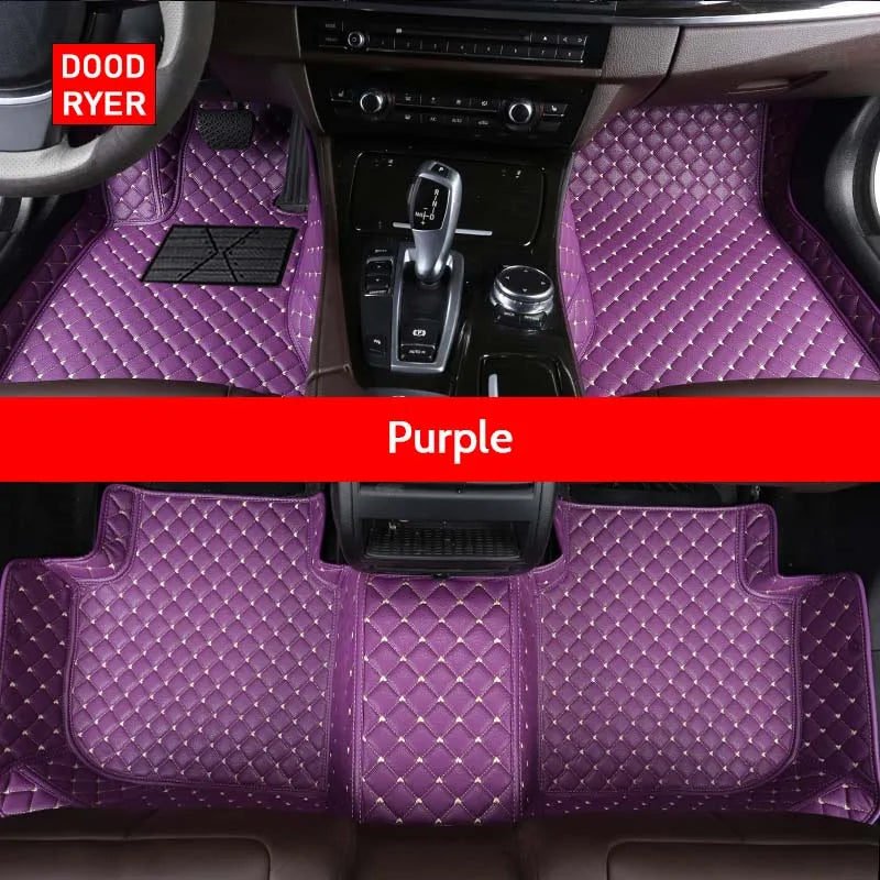 DOODRworking-Tapis de sol de voiture personnalisés pour BYD, Atto 3, DolDave Seal F0, F3, F6, E6, G3, G6, Dock Song Qin, Auto Carpets, Foot Coche Accessrespiration