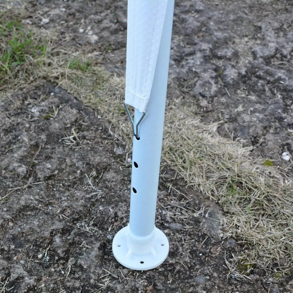 Tonnelle de réception extérieure 3x6m pour événements, mariages et traiteur avec 4 parois latérales