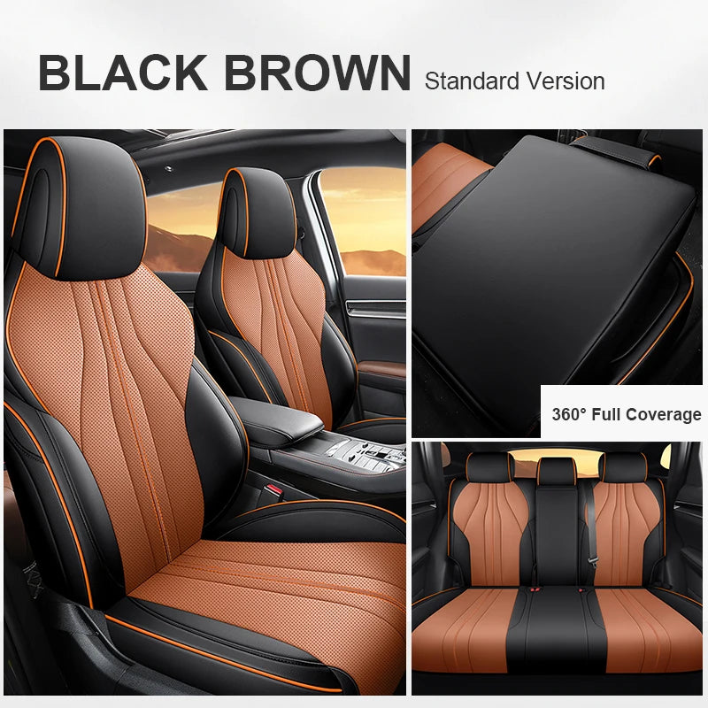 Housse de siège de voiture personnalisée spécifique pour BYD Song Plus 2020-2025, BYD SEAL U DMI, BYD Sealion 6 – Couverture complète des sièges avant et arrière