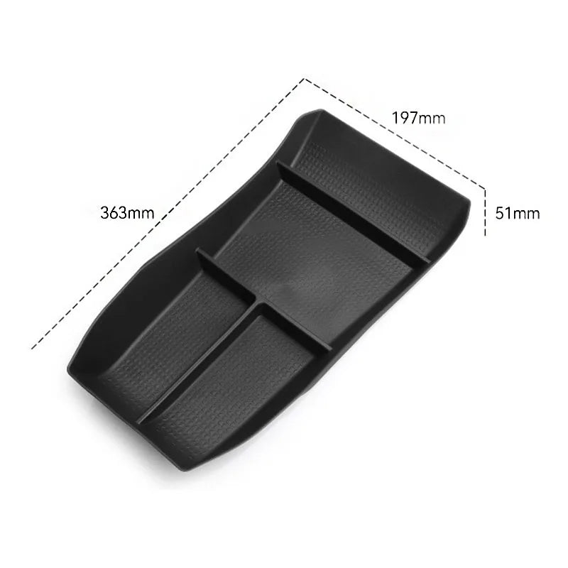 Accoudoir de Console centrale pour BYD ATTO 2 2025 2026, boîte de rangement sous Console, plateau organisateur, support de verre, couvercle, accessoires de voiture