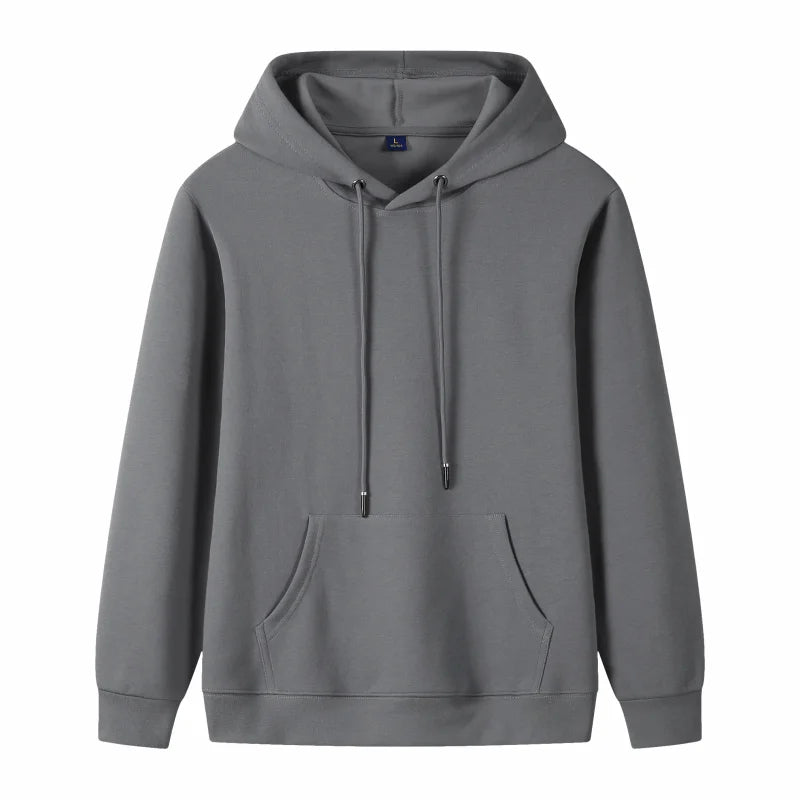 Sweat-shirt personnalisé avec logo imprimé gratuit, sweat à capuche 100% coton, vêtements de travail d'automne et d'hiver, vêtements d'équipe pour hommes et femmes