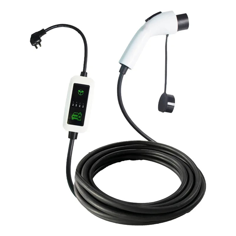 Pistolet de charge standard européen type 2 EV, chargeur 7kw portable pour voiture, pile de charge, nouvelle pistolet de charge d'énergie