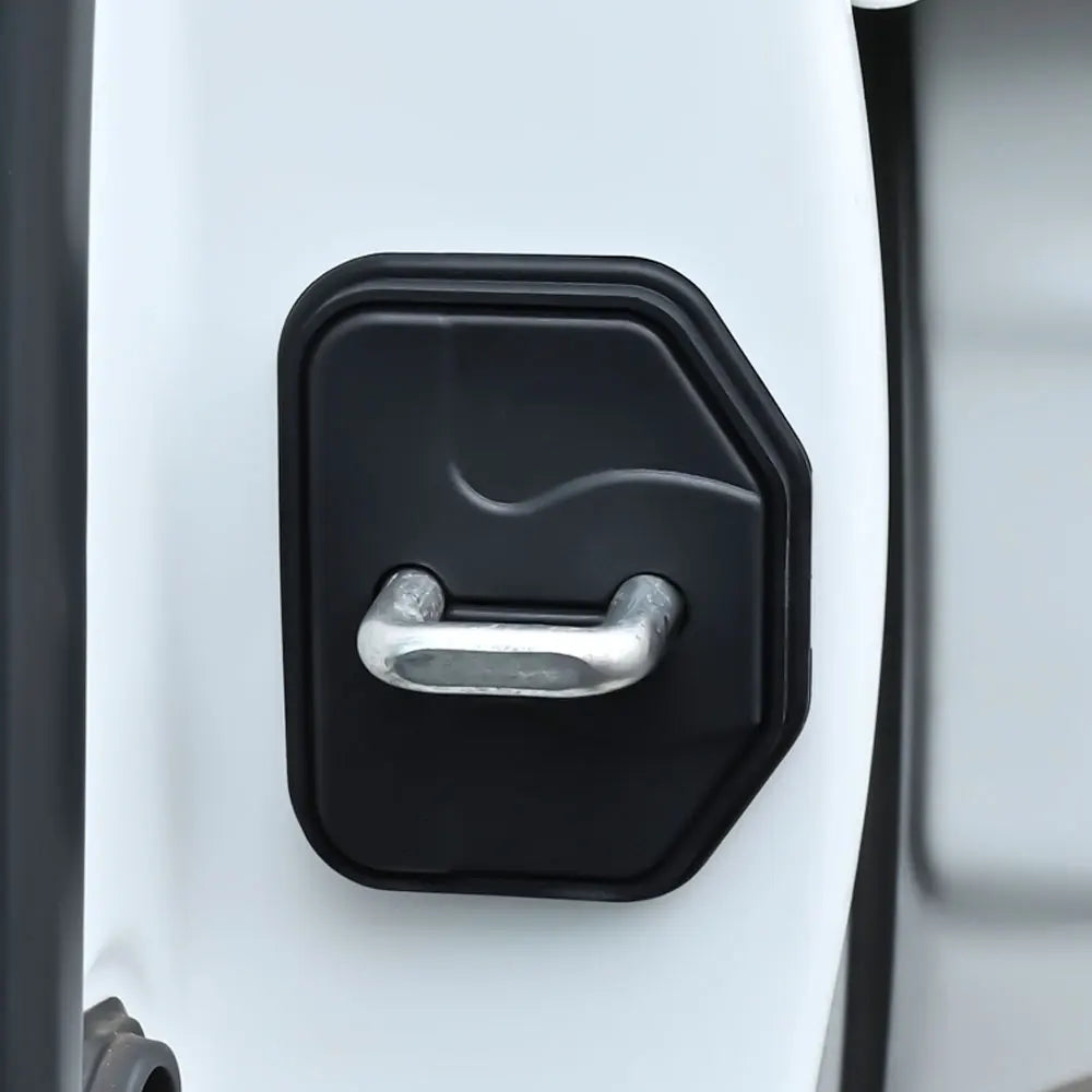 Housse de protection pour serrure de porte de voiture LYNK & CO 01 2022 – 2023, accessoires de décoration, coussin d'amortissement muet en Silicone