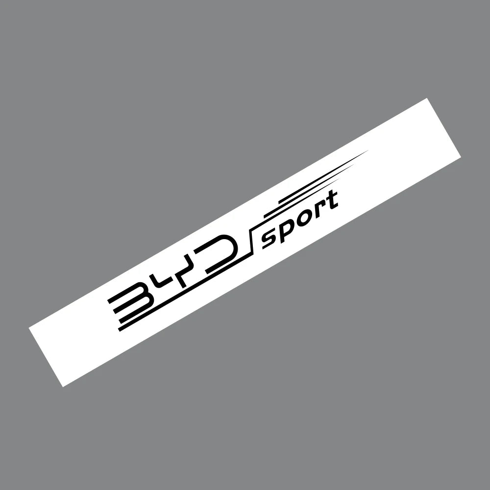 Autocollant en vinyle pour pare-brise de voiture, décalcomanie de décoration, accessoires de réglage automatique pour BYD F3 E6 Yuan Plus Atto F0 G3 I3 Ea1 Song Max Tang Dmi