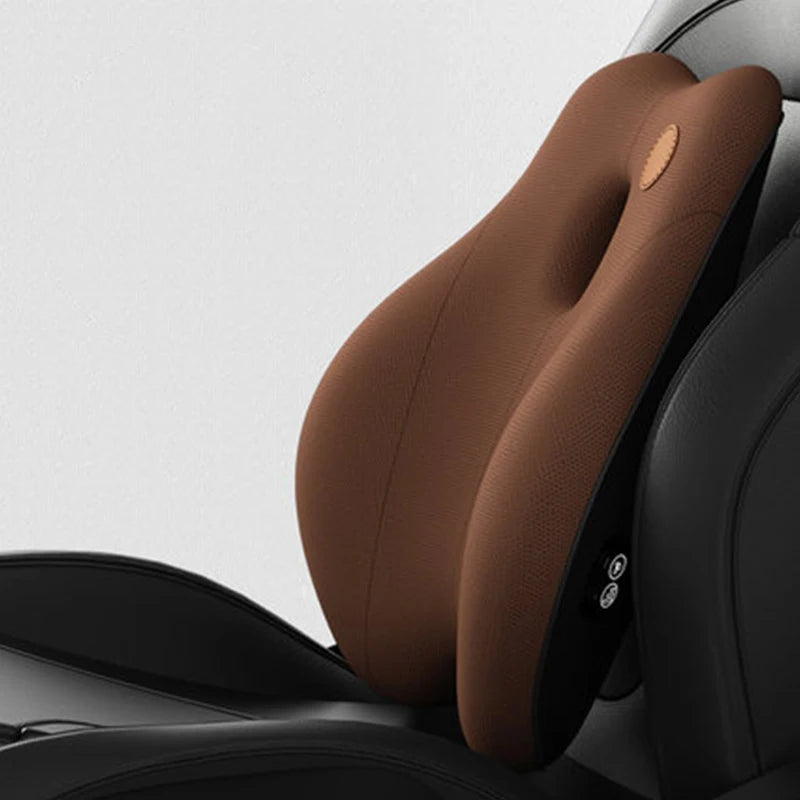 Oreiller de Massage du cou de voiture, coussin de soutien lombaire, siège Auto voyage, relaxation, Support de taille, accessoires automobiles, appui-tête universel