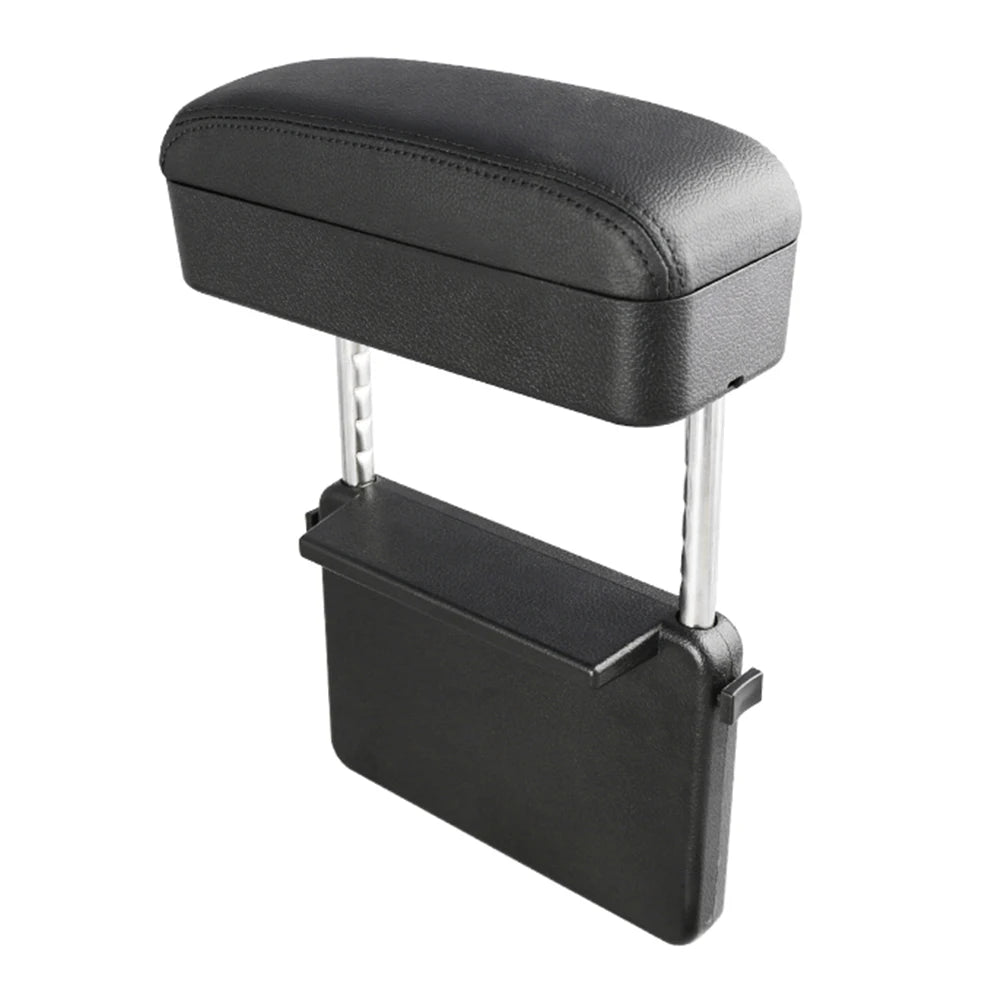 Adjustable Height Center Console Storage Organizer Lifting Mechanism Clamp Design Seat Side Storage Box Multi-functional Storage