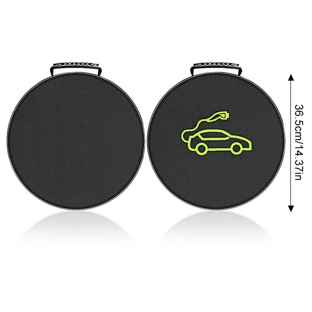 Bouchons de chargeur de voiture électrique, sac de transport de stockage, prises de câble de chargement de voiture EV, conteneur d'équipement ignifuge étanche