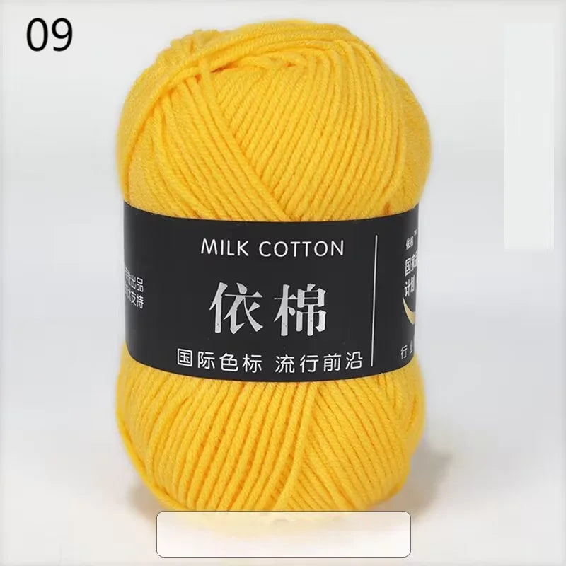 Nouveau 10 pièces série rose fil lait coton fil combinaison Crochet tricot fil ensemble pour bricolage à la main artisanat pull écharpe tricot