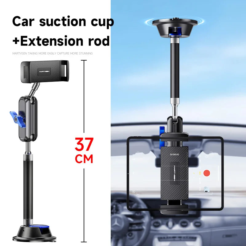 Support de tablette de voiture, support à ventouse à bras Long pour iPad Pro Air 4-13 pouces, tablette Xiaomi SUV camion véhicule ascenseur Uber fenêtre de pare-brise