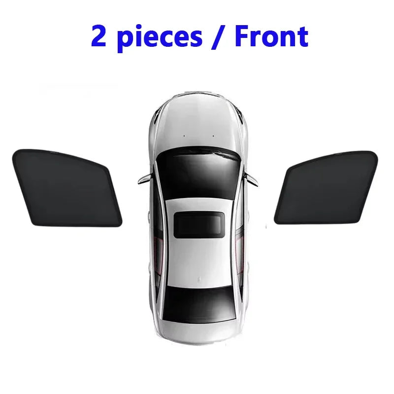 Pare-soleil magnétique en maille pour fenêtre Lynk Co 09 2021 ~ 2025 Nordcross 001, rideau de confidentialité, couverture d'ombre, accessoires automobiles