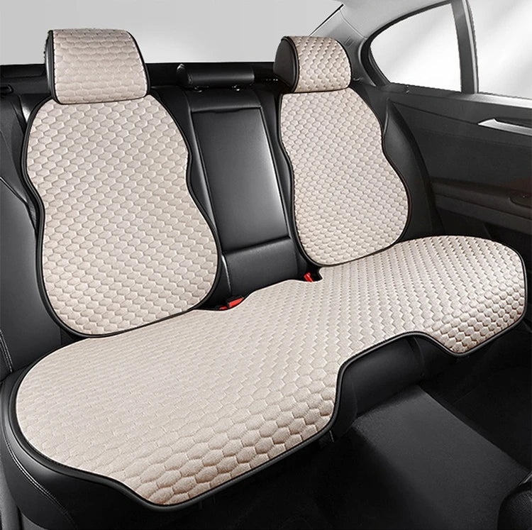 Housse de siège de voiture universelle quatre saisons, coussin de siège confortable et respirant en soie glacée pour sièges de voiture, Protection Stable