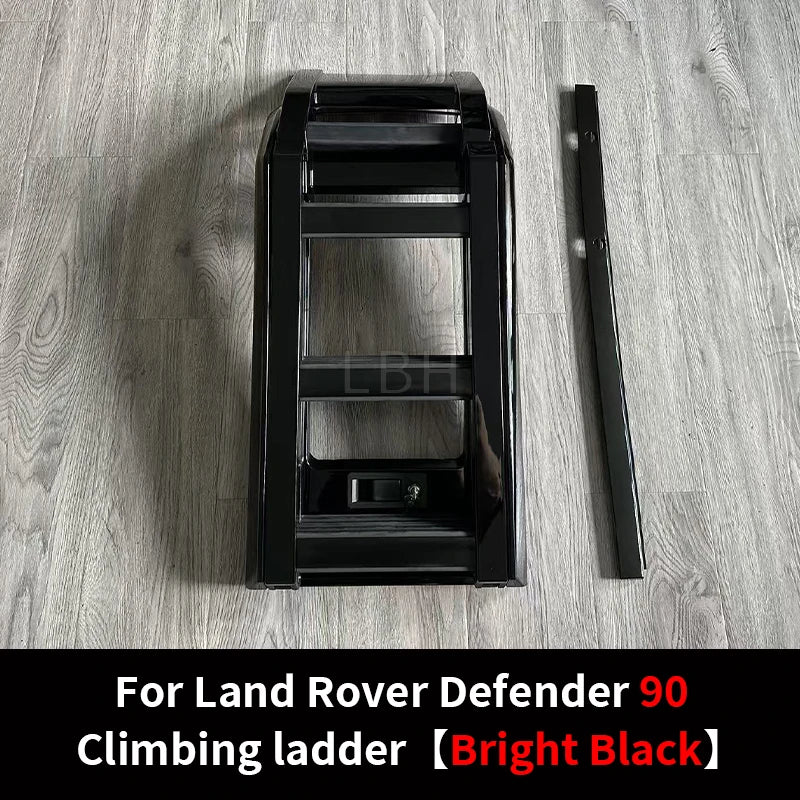 Échelle de hayon arrière de voiture, échelle d'escalade de toit adaptée pour Land Rover Defender 90 110 L663, échelle d'accès latéral, marchepied de toit de fenêtre latérale