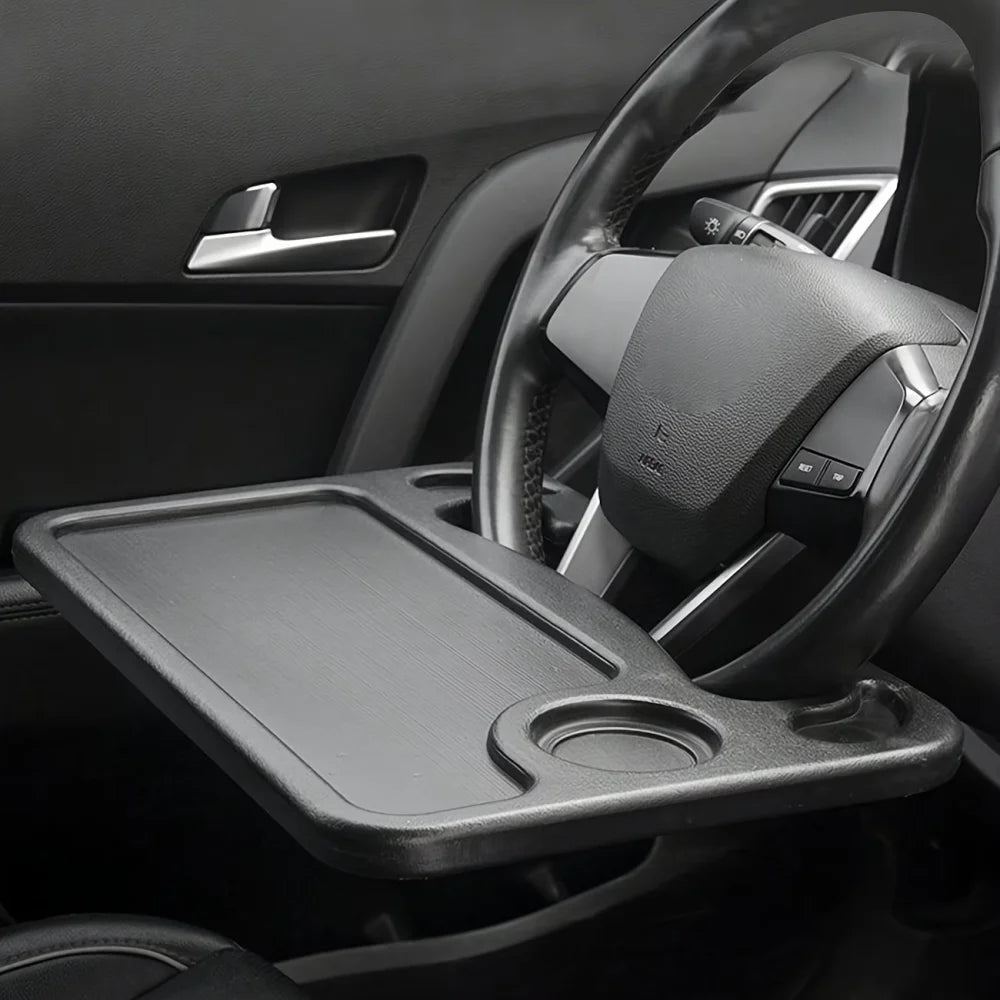 Table de volant de voiture multifonctionnelle, support universel pour ordinateur portable et tablette, accessoire intérieur portable