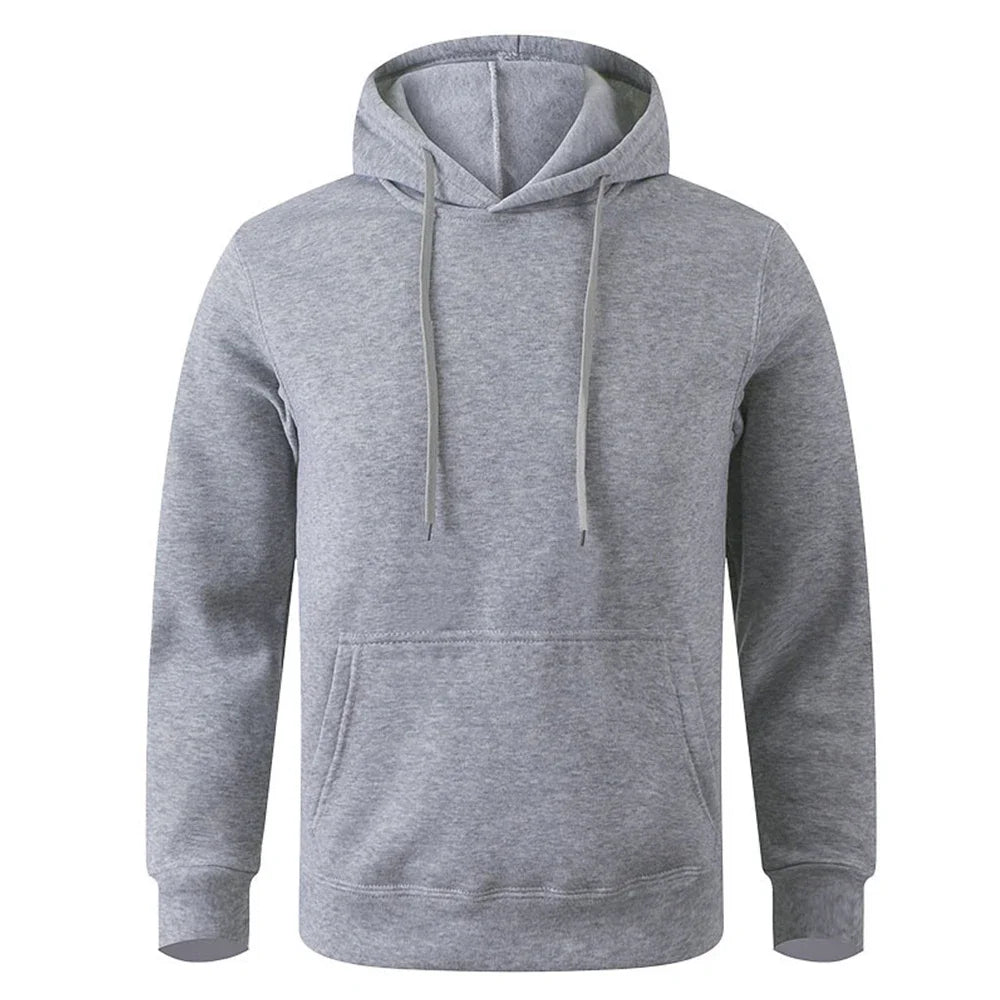 Sweat à capuche unisexe de haute qualité, pull hip-hop, haut décontracté, tendance, couleur unie, nouveau style confortable, printemps et automne, 2026