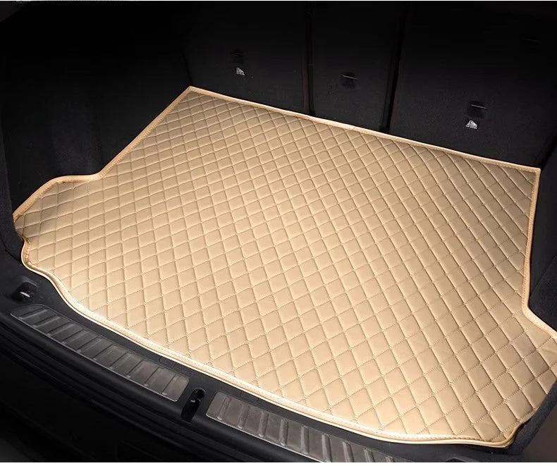Tapis de coffre de voiture personnalisé en cuir microfibre, pour Changan CS55 CS35 CS75 PLUS 2024, tapis de valise, accessoires d'intérieur de voiture