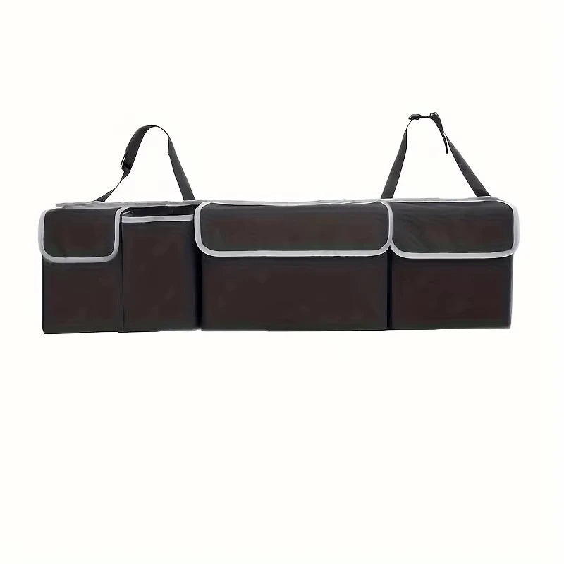 Sac de rangement pliable pour siège de coffre de voiture, boîte de rangement suspendue multifonctionnelle pour gain de place intérieur de véhicule