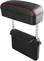 Car Armrest Storage Box Adjustable Car Center Console Armrest Box Car Seat Gap Filler Organizer for Most Vehicles SUV Trucks