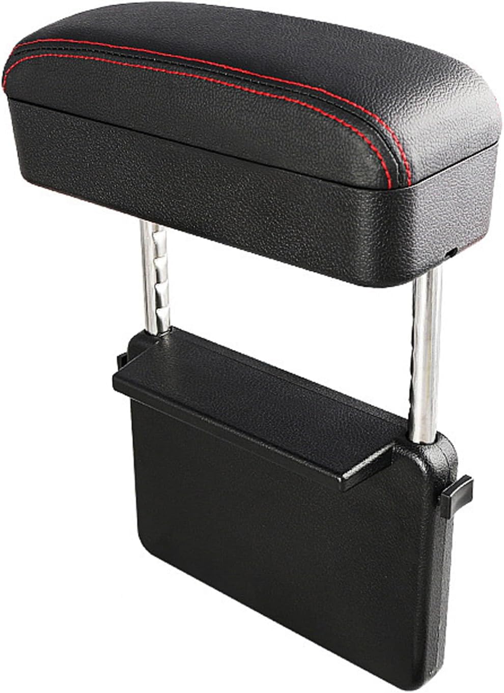 Car Armrest Storage Box Adjustable Car Center Console Armrest Box Car Seat Gap Filler Organizer for Most Vehicles SUV Trucks