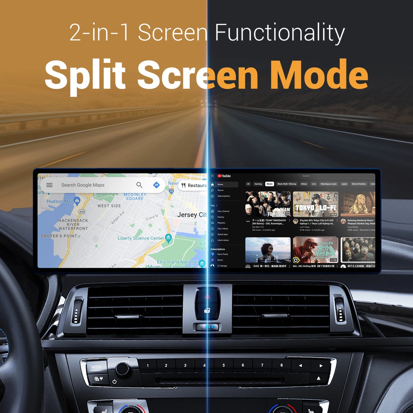 OTTOCAST Android 13 AI Box pour BMW CarPlay sans fil pour Netflix pour BMW ID6 ID7 ID8 accessoires de voiture 2025 cadeau du nouvel an pour hommes