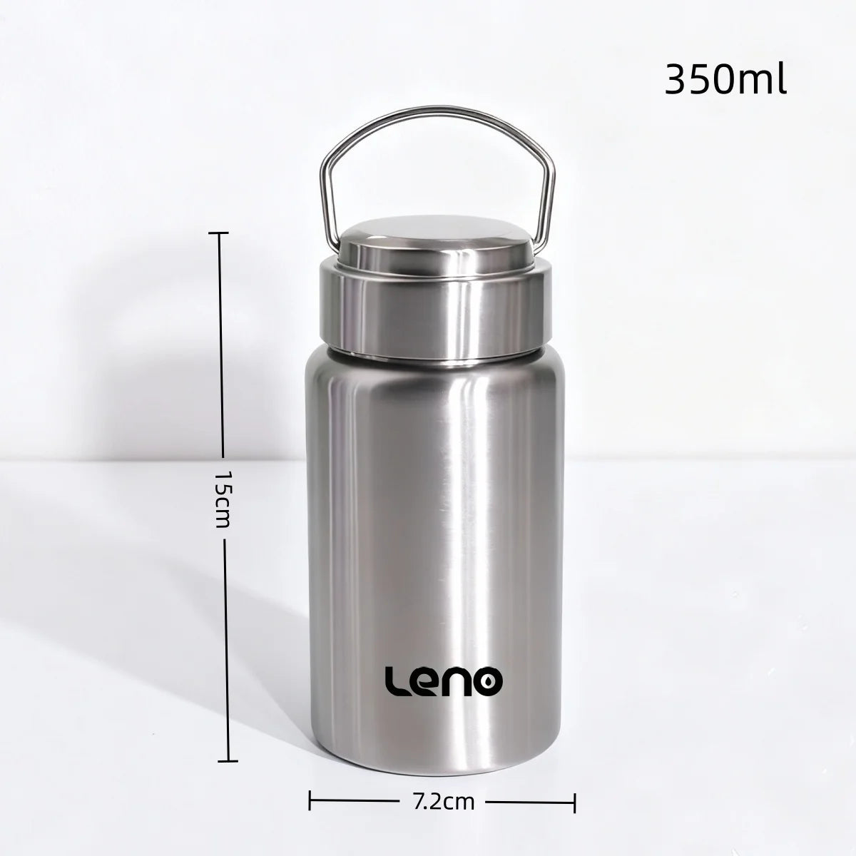 Bouteille Thermos à thé avec revêtement en céramique de qualité supérieure, tasse d'eau à Double paroi en acier inoxydable, flacon sous vide, bouteille de voyage, 350-750ml