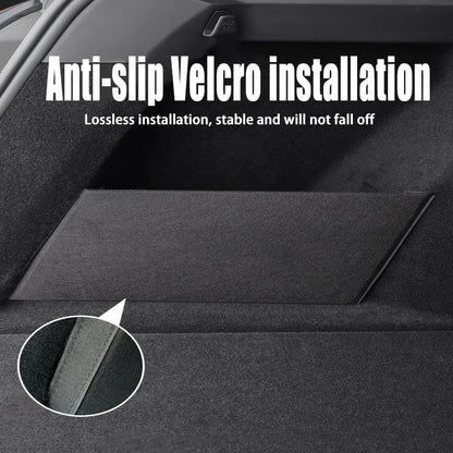 Accessoires automobiles pour BYD Atto 3 Yuan Plus 2022 ~ 2025, organisateur de mise à niveau de voiture, cloison latérale de coffre, boîte de rangement intérieure, pièces