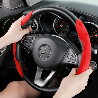 Juste de volant de voiture pour Range Rover dehors, cuir suédé, accessoires en fibre de carbone, partie coordonnante, L494, L461, 2013 ~ 2025, 2014
