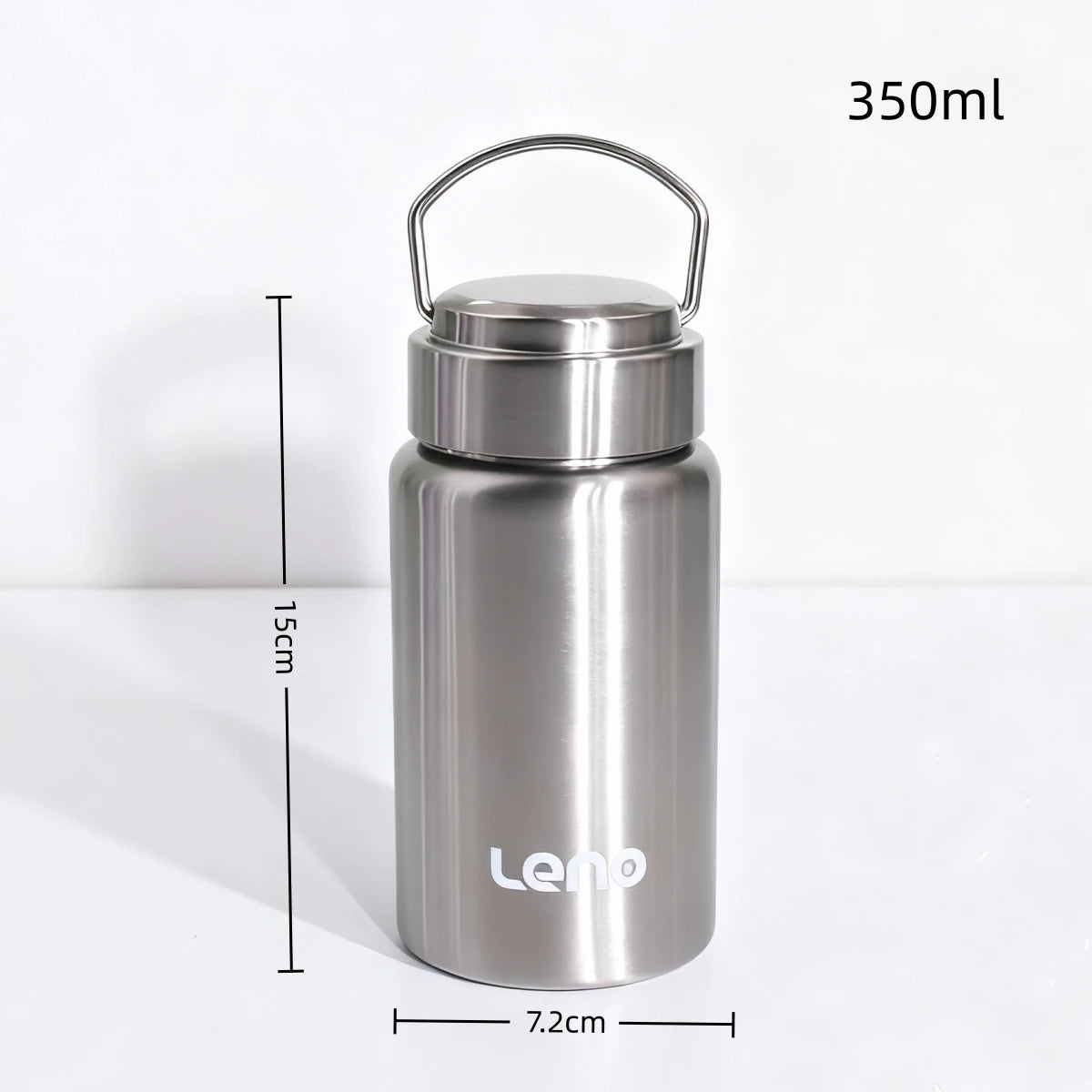 Bouteille Thermos à thé avec revêtement en céramique de qualité supérieure, tasse d'eau à Double paroi en acier inoxydable, flacon sous vide, bouteille de voyage, 350-750ml
