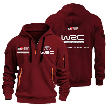 2025 hommes Toyota GR Racing WRC sweat à capuche sport décontracté sweat à capuche en plein air course logo personnalisé hommes streetwear vêtements d'extérieur haut