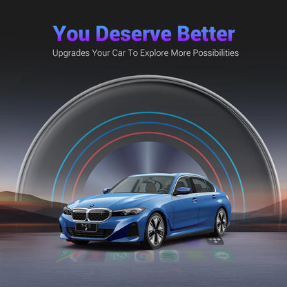 OTTOCAST Android 13 AI Box pour BMW CarPlay sans fil pour Netflix pour BMW ID6 ID7 ID8 accessoires de voiture 2025 cadeau du nouvel an pour hommes