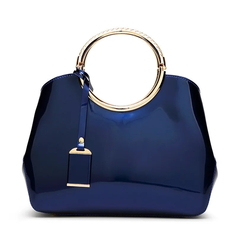 Kalanta Women's Luxury Bolsa Da Brands Pu Leather Shoulder Bag for Women Light Party Wallets Latest Version B Import Handbags