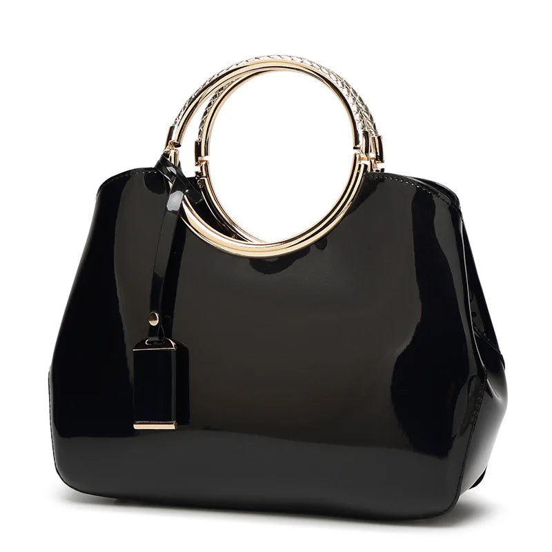 Kalanta Women's Luxury Bolsa Da Brands Pu Leather Shoulder Bag for Women Light Party Wallets Latest Version B Import Handbags
