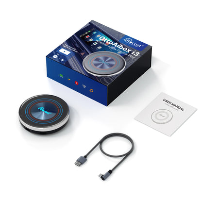 OTTOCAST Android 13 AI Box pour BMW CarPlay sans fil pour Netflix pour BMW ID6 ID7 ID8 accessoires de voiture 2025 cadeau du nouvel an pour hommes