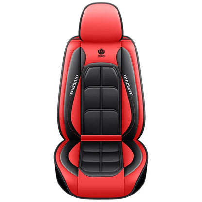 Housse de siège tout compris en cuir, 1 pièce, coussin de siège de voiture, siège unique, housse de siège principale et passager, quatre saisons universelles