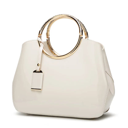 Kalanta Women's Luxury Bolsa Da Brands Pu Leather Shoulder Bag for Women Light Party Wallets Latest Version B Import Handbags