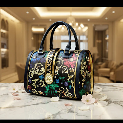 LADYSKY حقيبة يد نسائية فاخرة بتصميم حروف متينة مع حزام كتف/كروس قابل للإزالة حقائب كبيرة السعة 29 سم