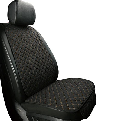 Housse de protection universelle pour siège de voiture, en lin, avant, arrière, été, tapis de coussin, berline, Suv, pick-up, accessoires d'intérieur de voiture