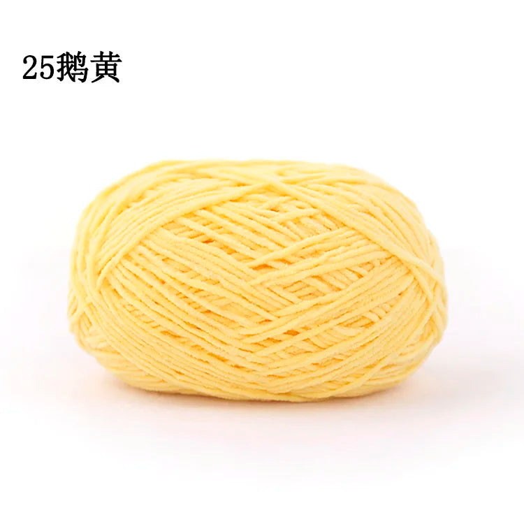 Factory Direct 100% Polyester Chenille Fancy Yarn Hand-Woven Knitting Yarn with Dyed Pattern for Weaving