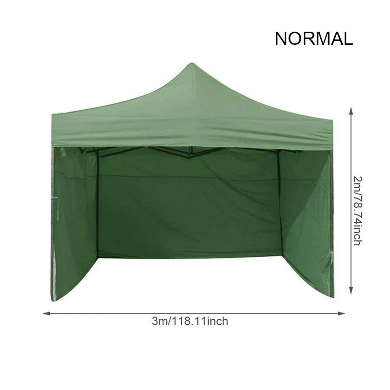 Tente pare-soleil pliable sans cadre, étanche, translucide, Oxford, fête, camping, barbecue, mariage, gazébo extérieur, chapiteau TarLII