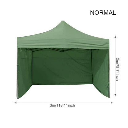 Tente pare-soleil pliable sans cadre, étanche, translucide, Oxford, fête, camping, barbecue, mariage, gazébo extérieur, chapiteau TarLII