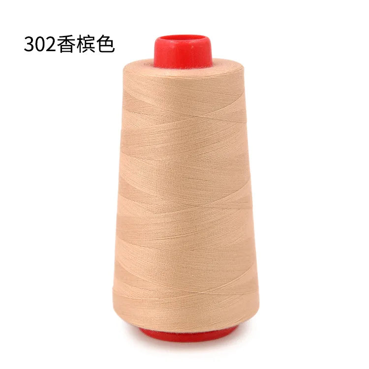 Fil à coudre 402 haute vitesse, 3000 yards, type de fil à coudre en polyester, ligne manuelle, fil à broder