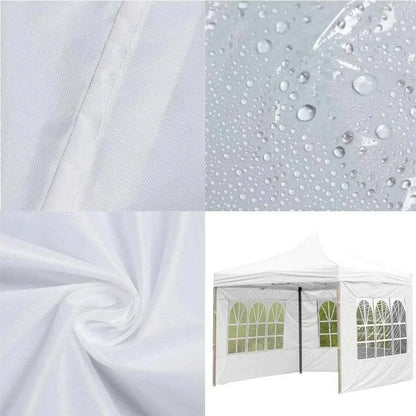 Tente pare-soleil pliable sans cadre, étanche, translucide, Oxford, fête, camping, barbecue, mariage, gazébo extérieur, chapiteau TarLII