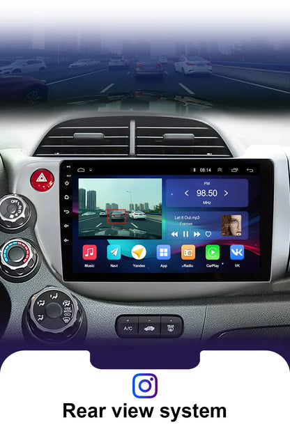 LEHX-Autoradio L6 Pro Android 14, 4G, Carplay, DVD, Stéréo, 2 DIN, Unité Centrale, Limitation GPS, pour Voiture HONDA FIT JAZZ (2007-2013)