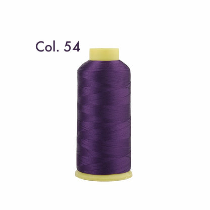 Fil à broder en Polyester 5000m 40WT, pour Machine à broder Brother Singer Janome Babylock, couture à domicile 120D/2 variétés de couleurs