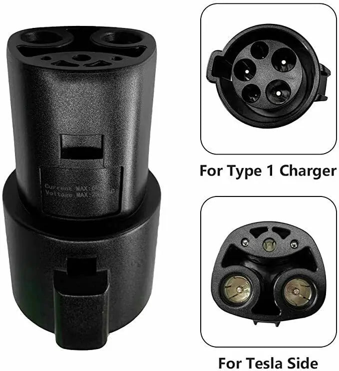 SaeJ – adaptateur 1772 vers Tesla T2-T1, Type 2 vers Type 1, chargeur EV, prise électrique 32a AC, connecteur de charge EVSE